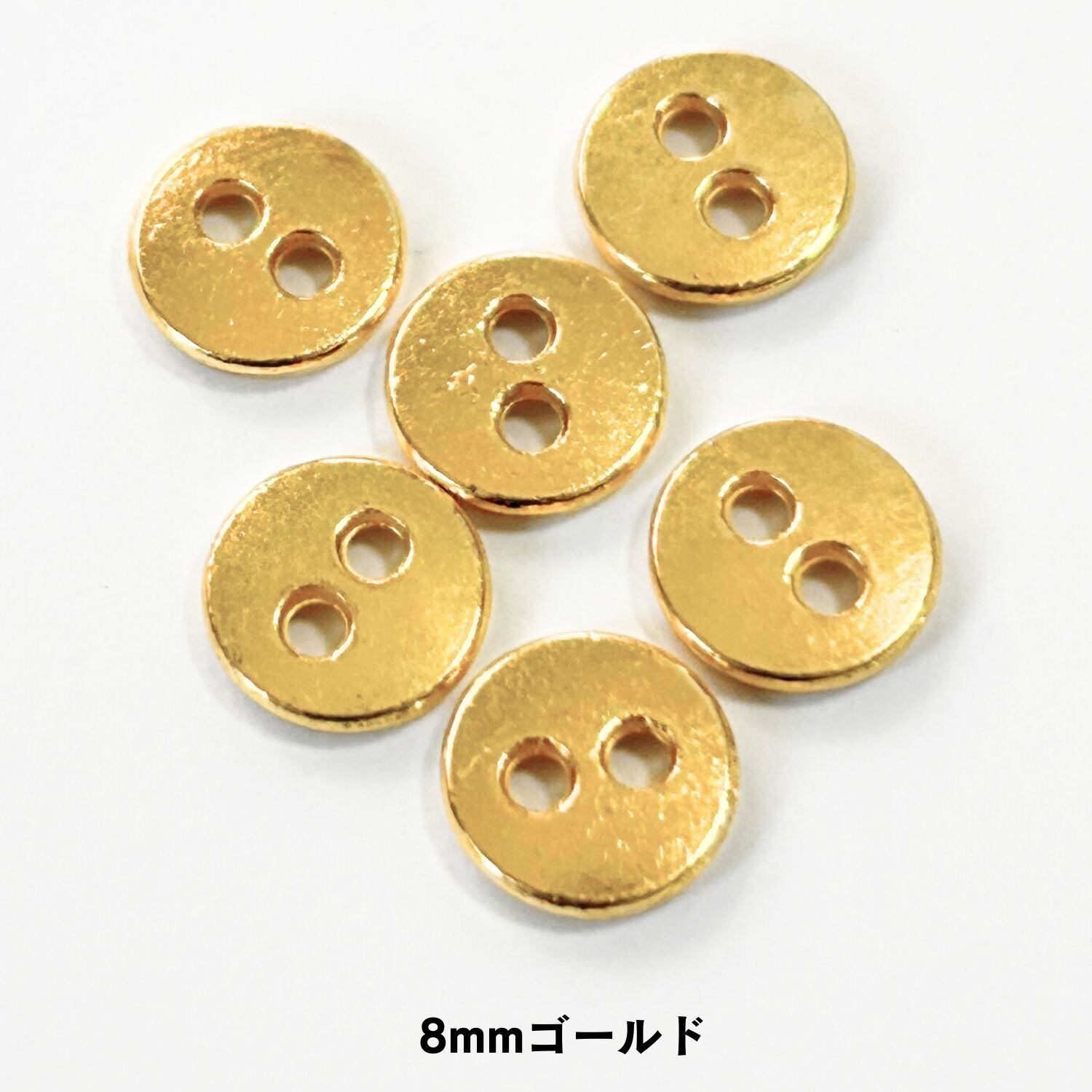 haoa ミニボタン 6個セット 人形用 ぬいぐるみ用 5mm 6mm 7mm 8mm 二つ