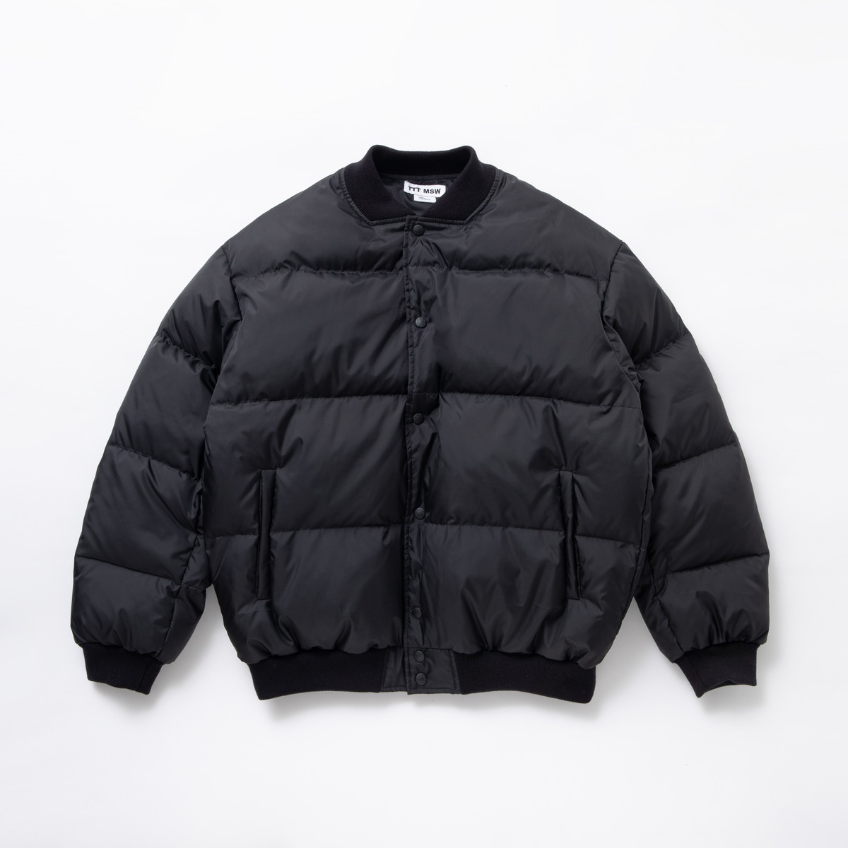 Down varsity jacket (BLACK) | TTTMSW
