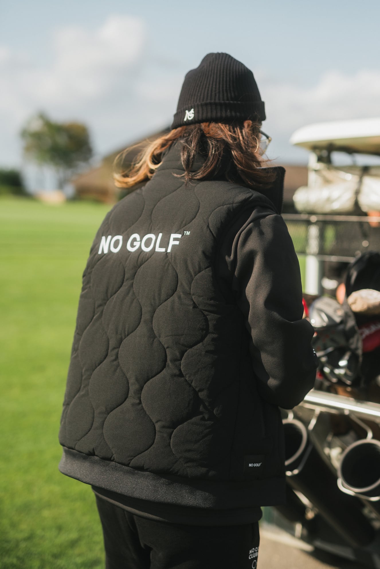 NO GOLF BEANIE | NO COFFEE