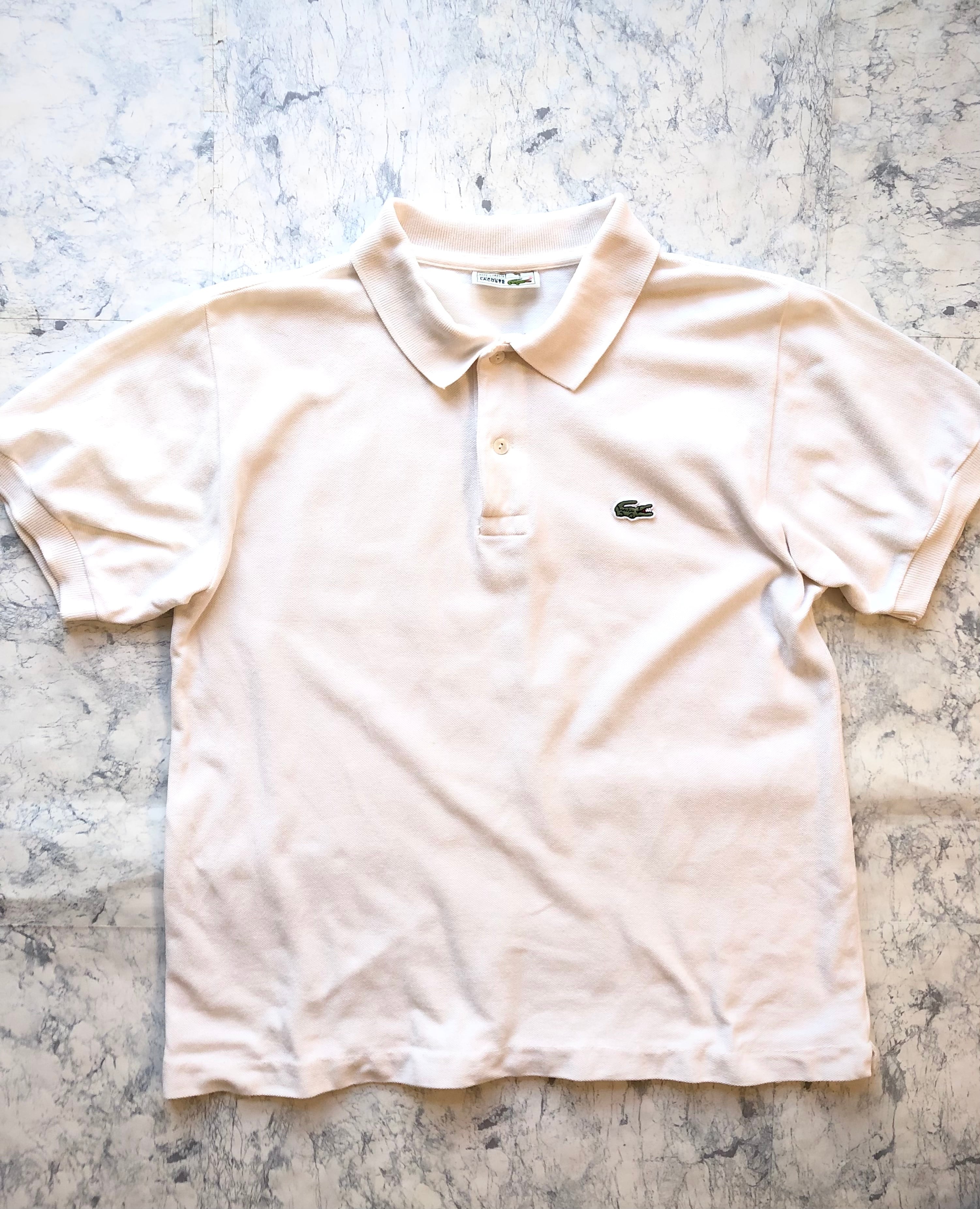 70s-80s FRANCE製 LACOSTE - 5191L / L1212 S/S POLO SHIRT OLD