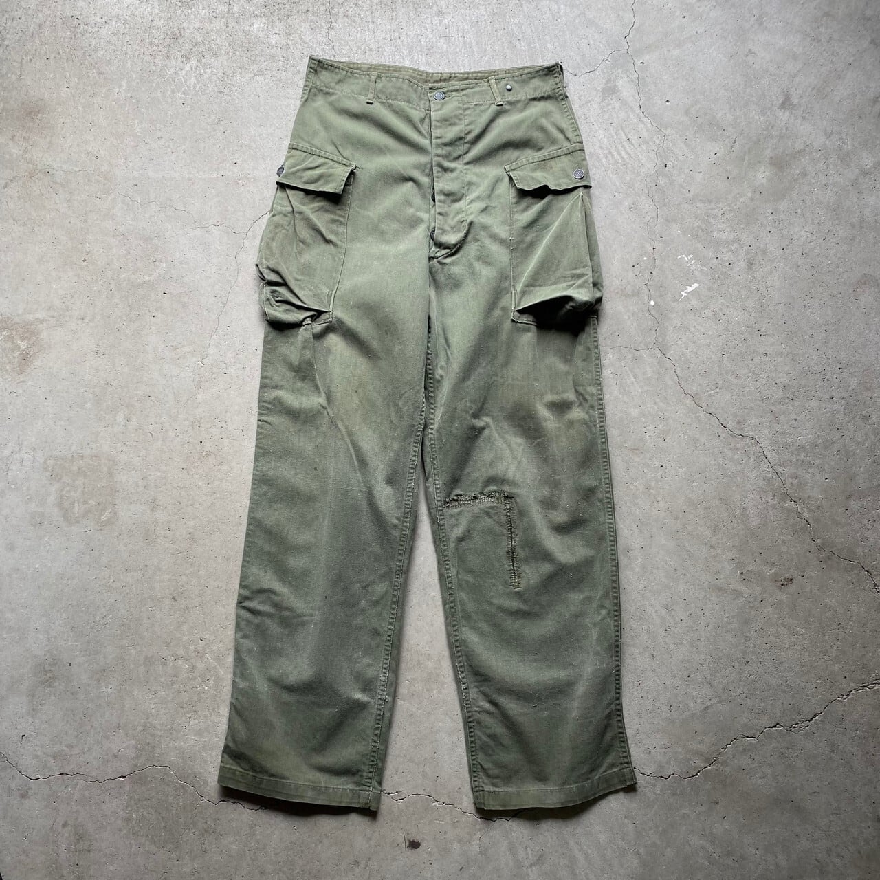 m43 Vintage 40s 50s ヘリンボーン 軍パン-