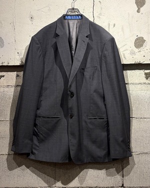 【Caka otto】“KENZO” Check Vintage Single Breasted Tailored Jacket
