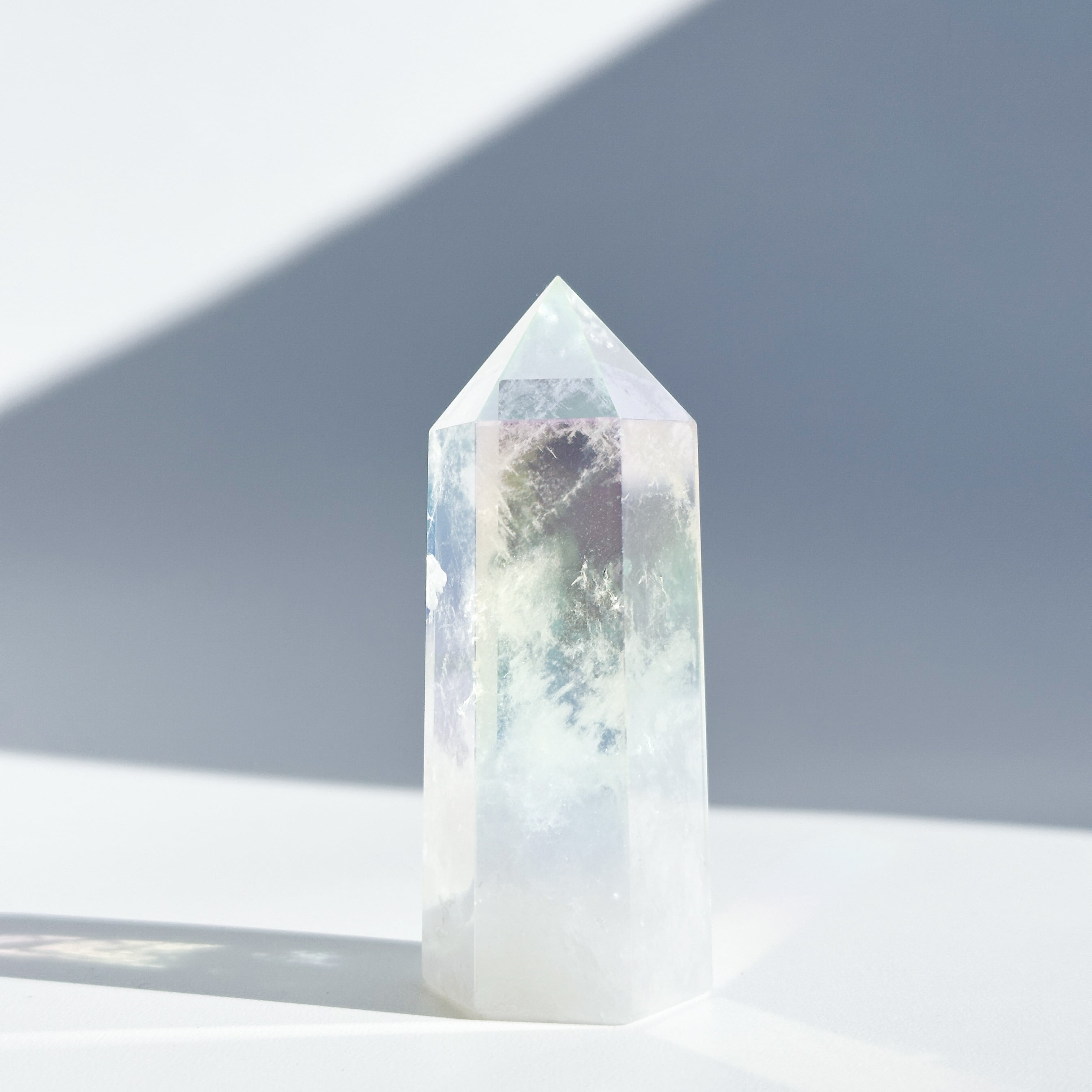 透明感◎エンジェルオーラクォーツ タワー84◇ Angel Aura Quartz