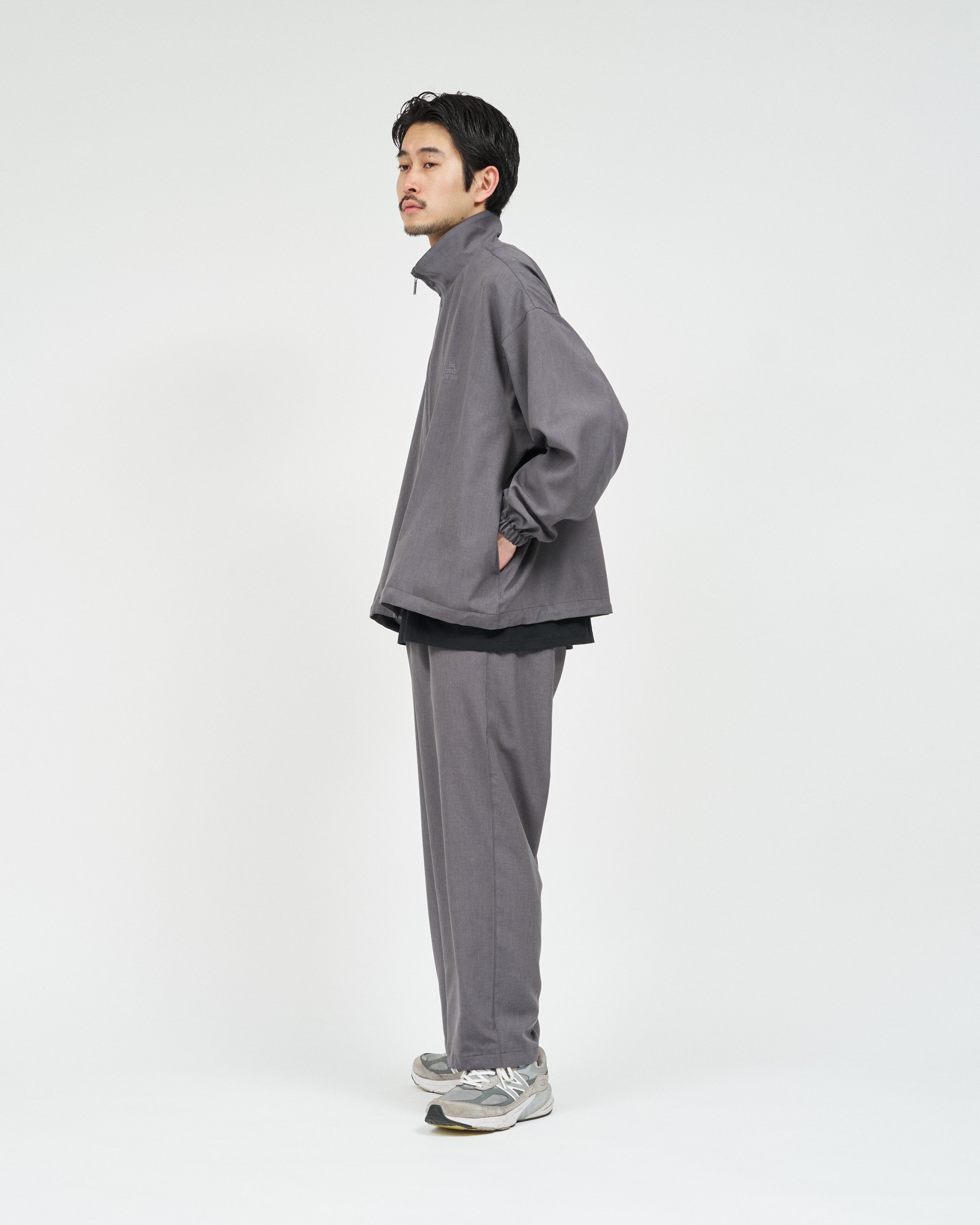 ReFresh!Service.｜SYNTHETIC WOOL TRACK SUIT | 眠家オンラインストア