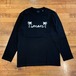 ヤシいもーれ  L/S Tee  (リブなし) Black / TORTUGAオリジナル