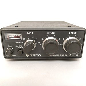 TRIO・AT-120・アンテナチューナー・アマチュア無線・ジャンク・No.230702-10・梱包サイズ60