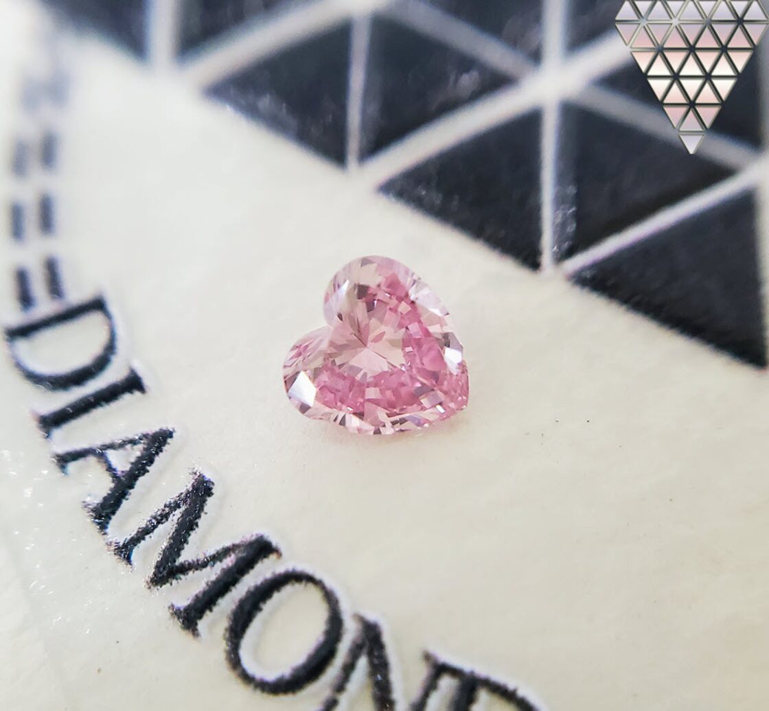 0.18 ct Fancy Purplish Pink SI1 GIA 天然 ファンシー インテンス 