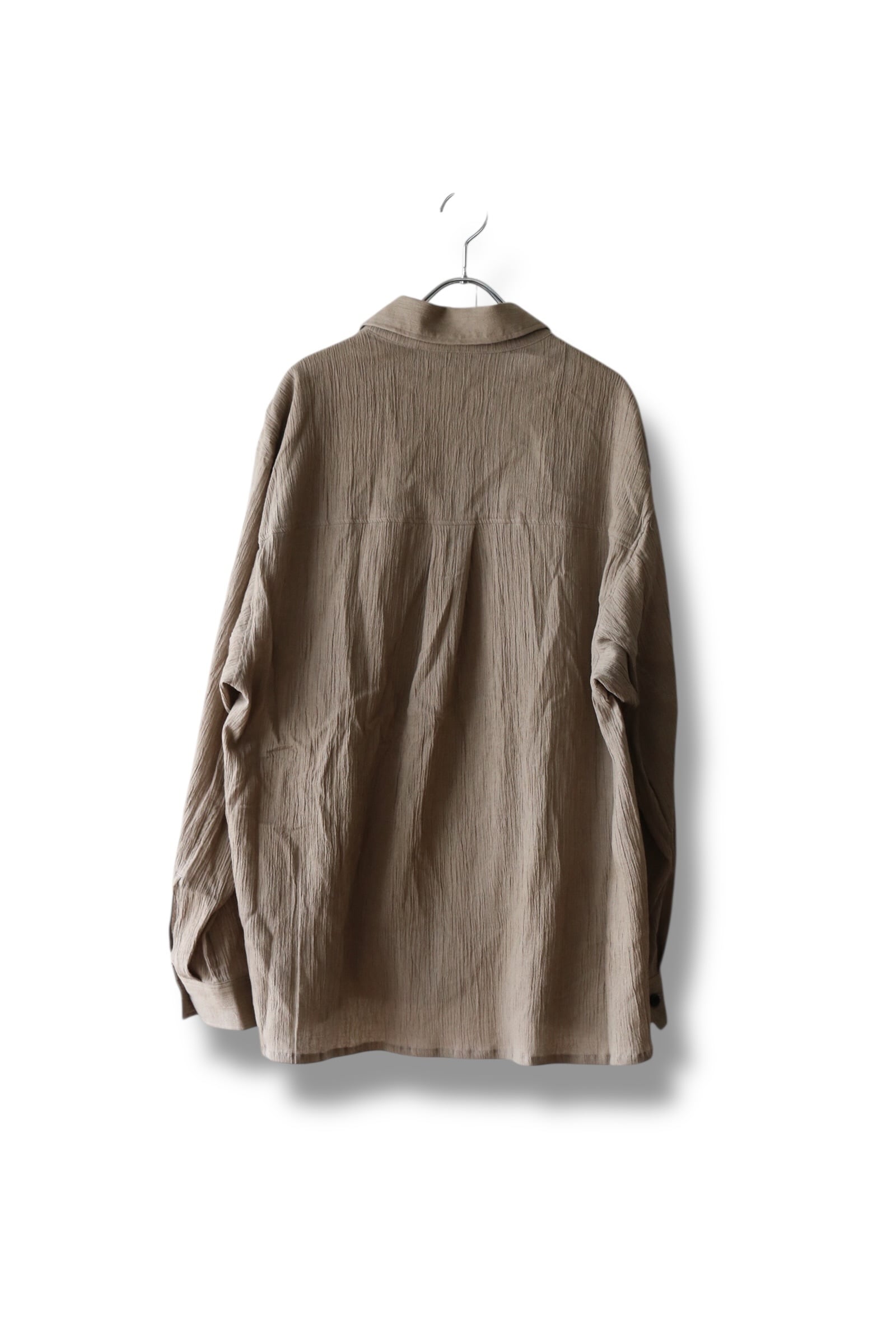 Ancellm -CREPE SHIRT JACKET- / ANC-SH92/ アンセルム クレープ