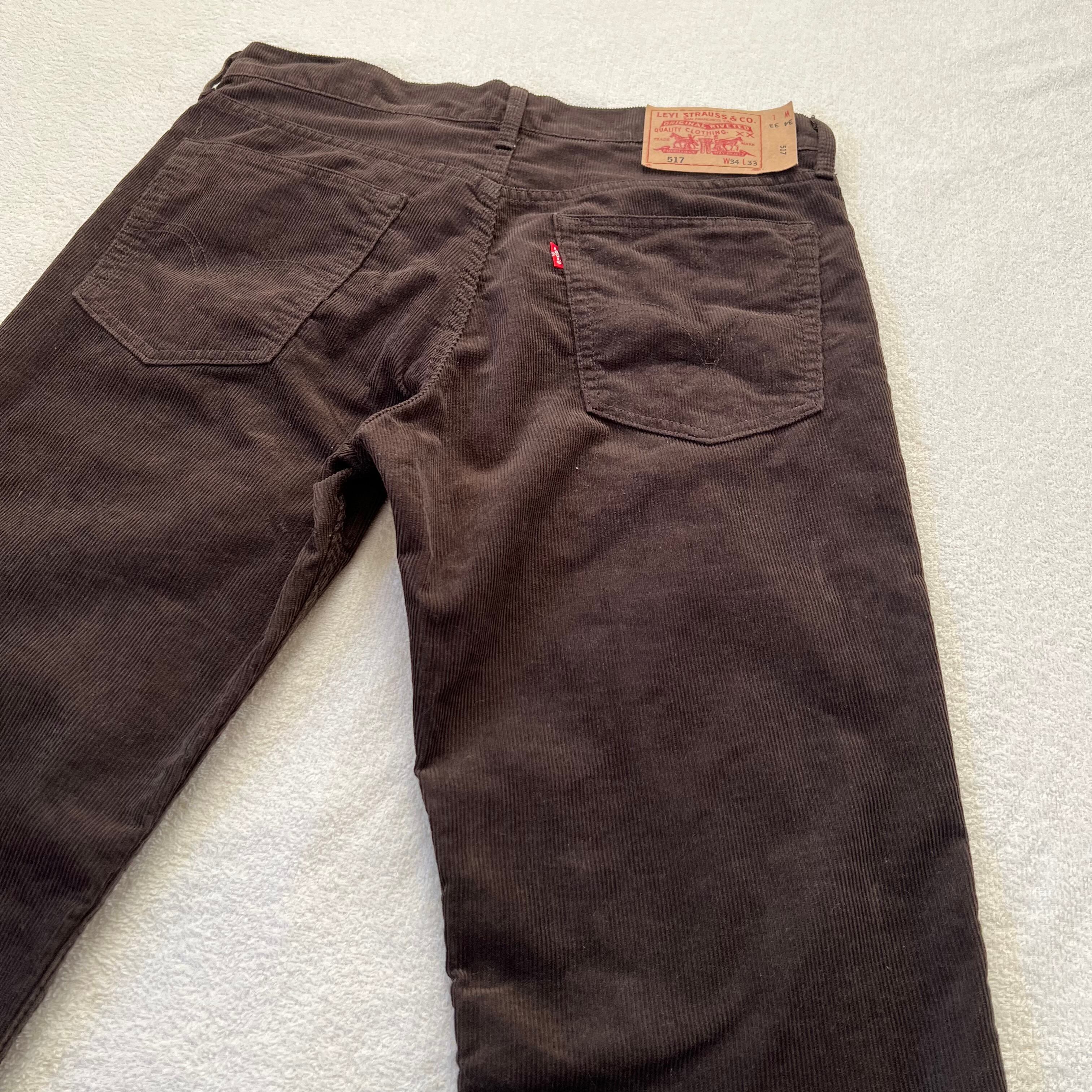 リーバイス Levi's 517 コーデュロイ パンツ ブラウン W34 リーバイス Levi's 517 コーデュロイ パンツ ブラウン W34