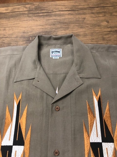 HOUSTON】BOWLING SHIRT（NEW YORK）41316 | STOCK MART