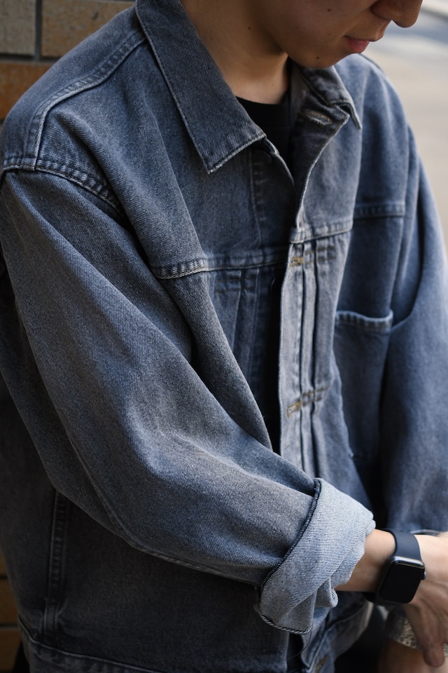 A.PRESSE / Vintage Gray Denim Jacket
