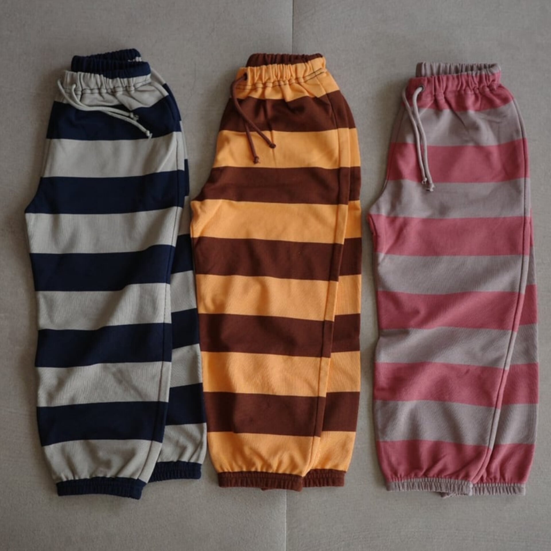 【&pal】THICK STRIPE SWEATPANTS / 3 COLORS