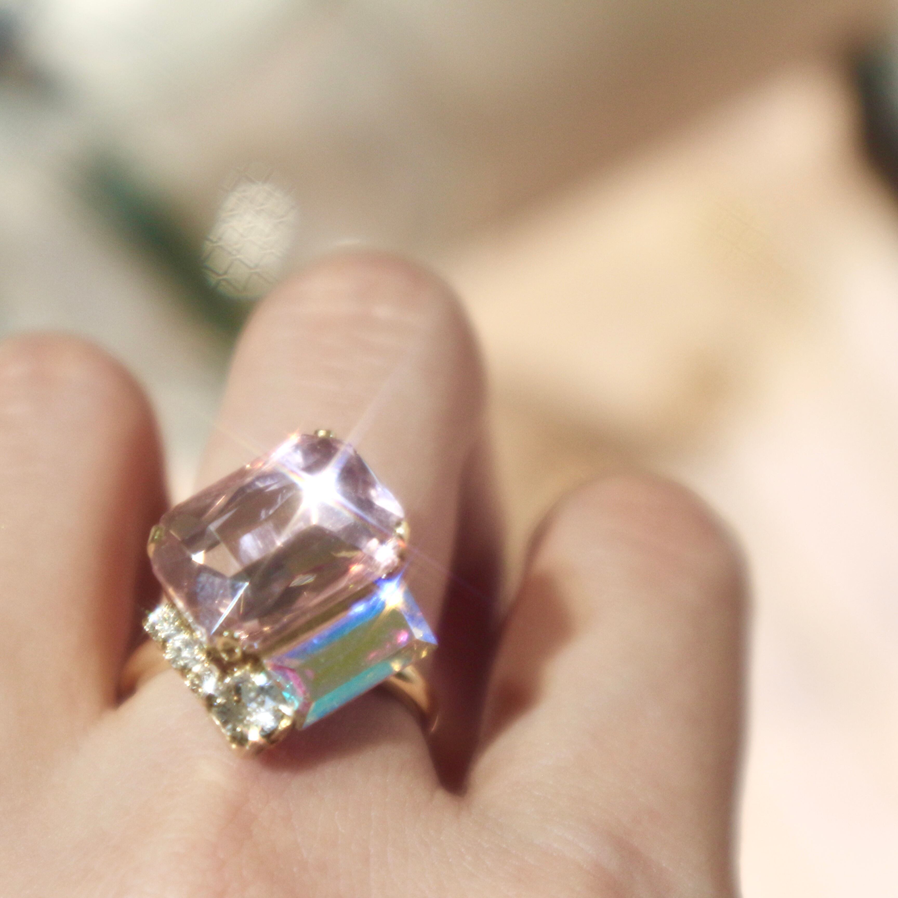 Candy rings (pink / F size)