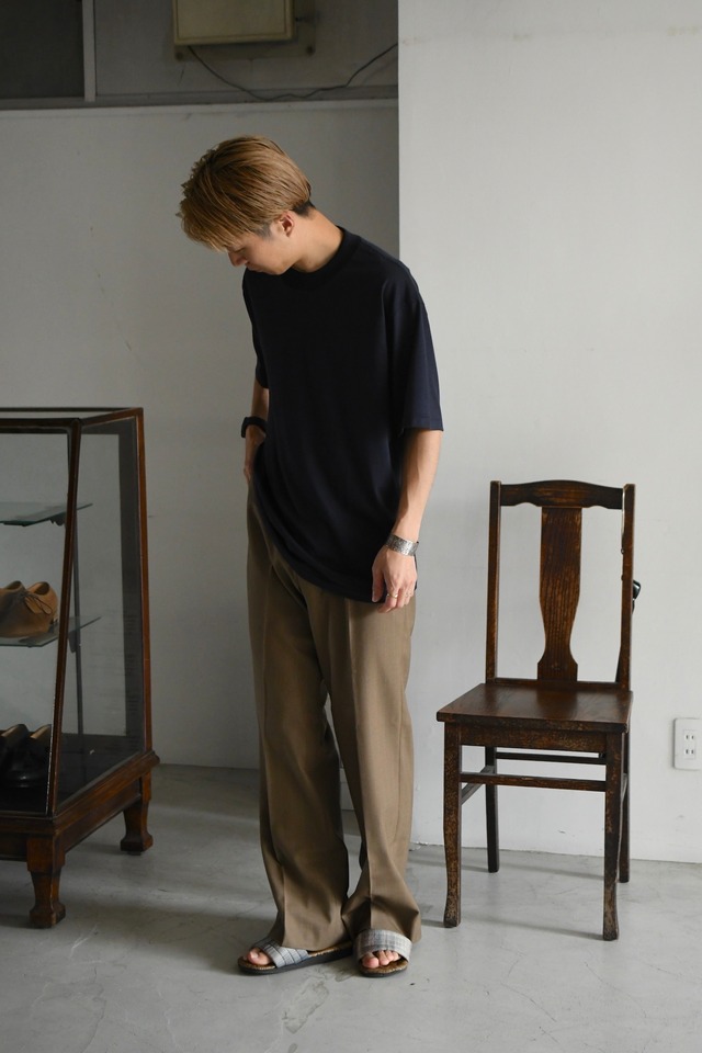 Suvin Supima Tube Tee Light (Navy)