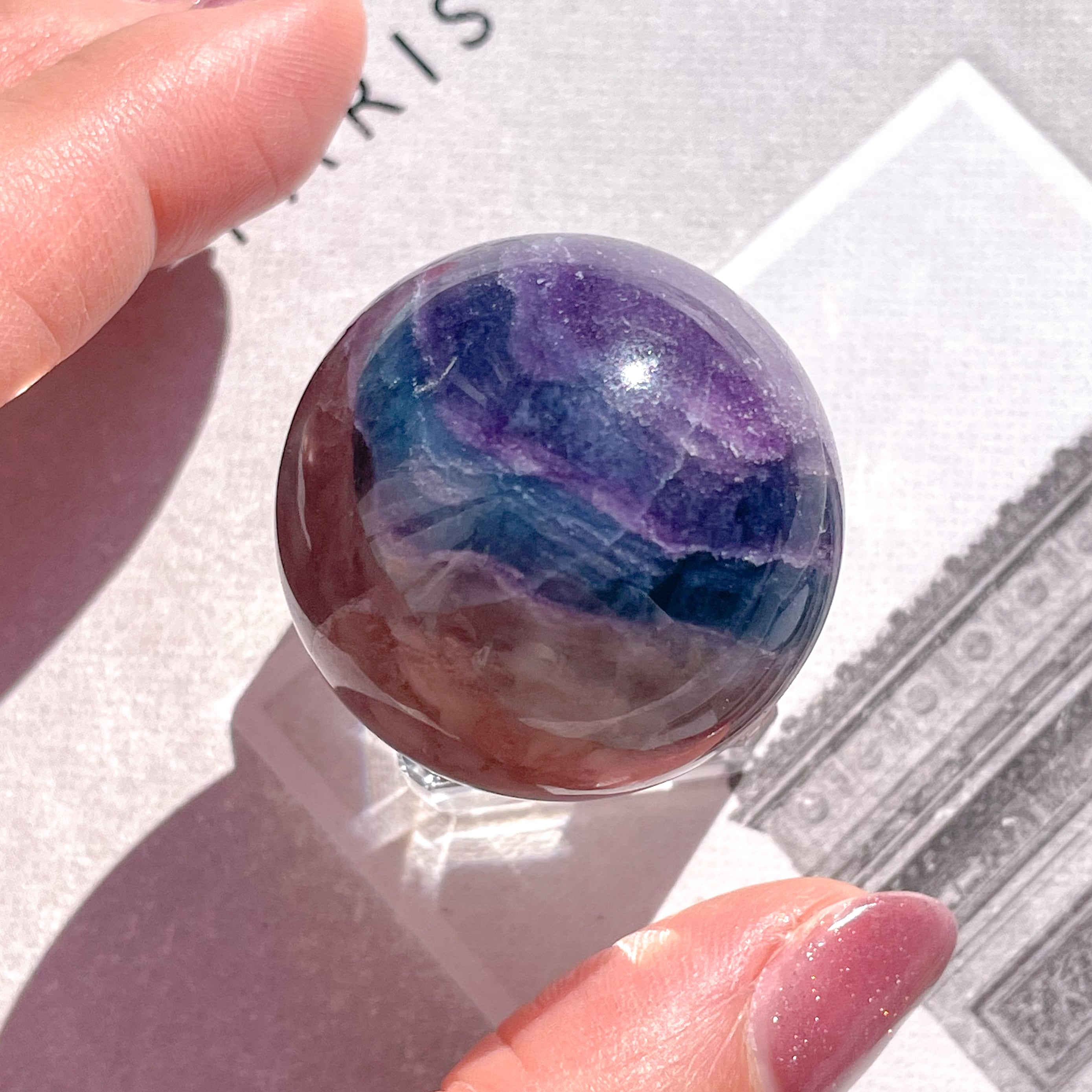 Galaxy (Silk Fluorite 51) ✧ シルクフローライト | FLUXY - 天然石と