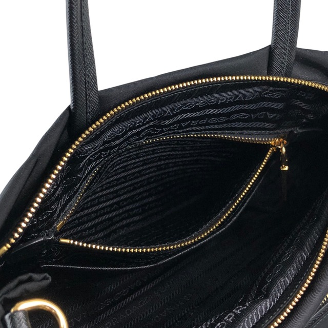 PRADA プラダ ショルダーバッグ ブラック ロゴ ナイロン 2way ミニボストン vintage ヴィンテージ オールド 453265
