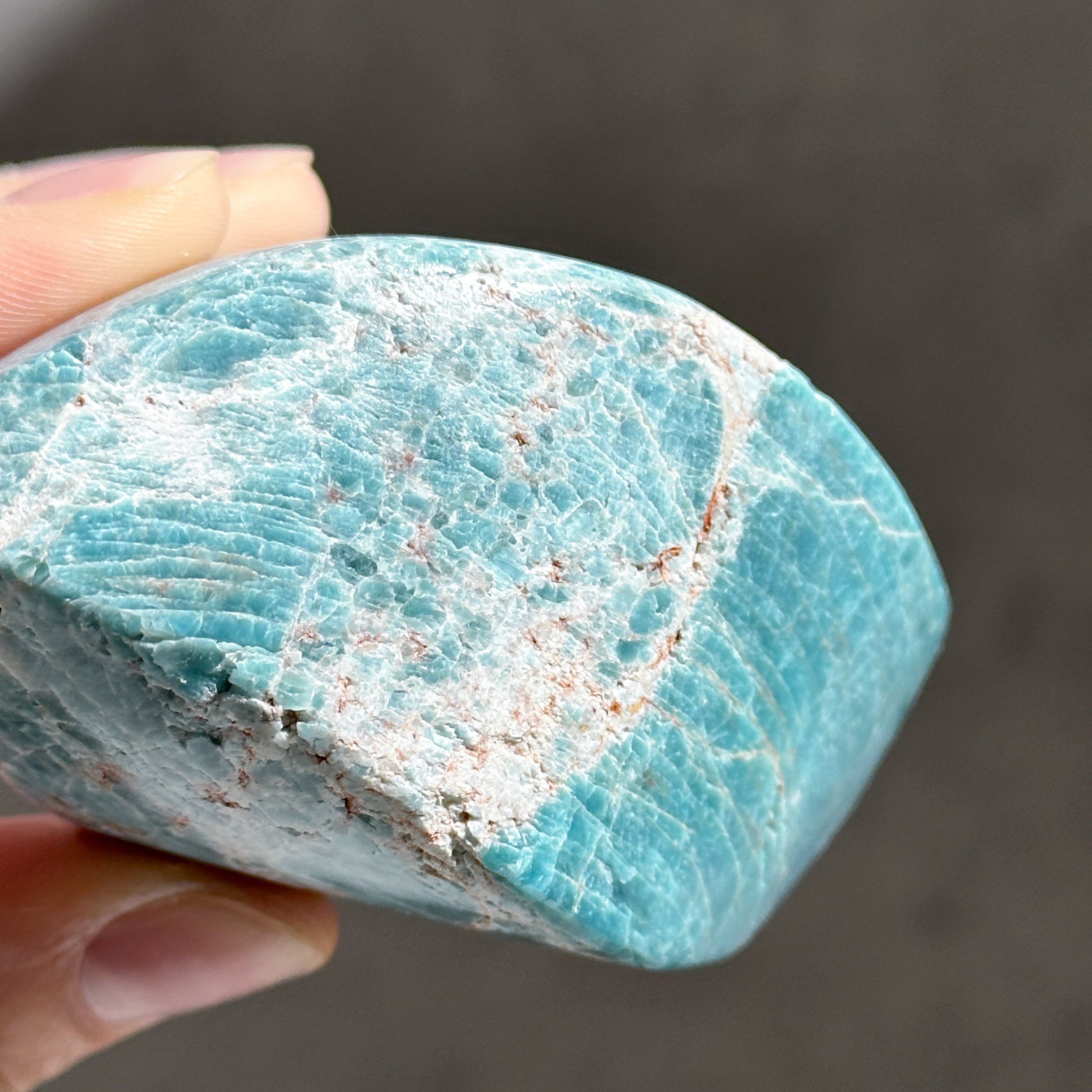 ブルーアパタイト フレイム型 31◇ Blue Apatite ◇ 天然石・鉱物