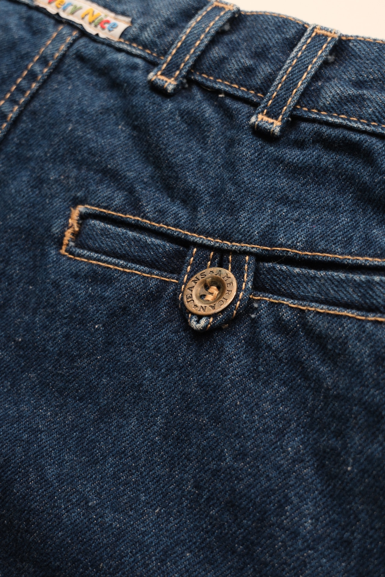 VERY NICE high waist tapered denim pants