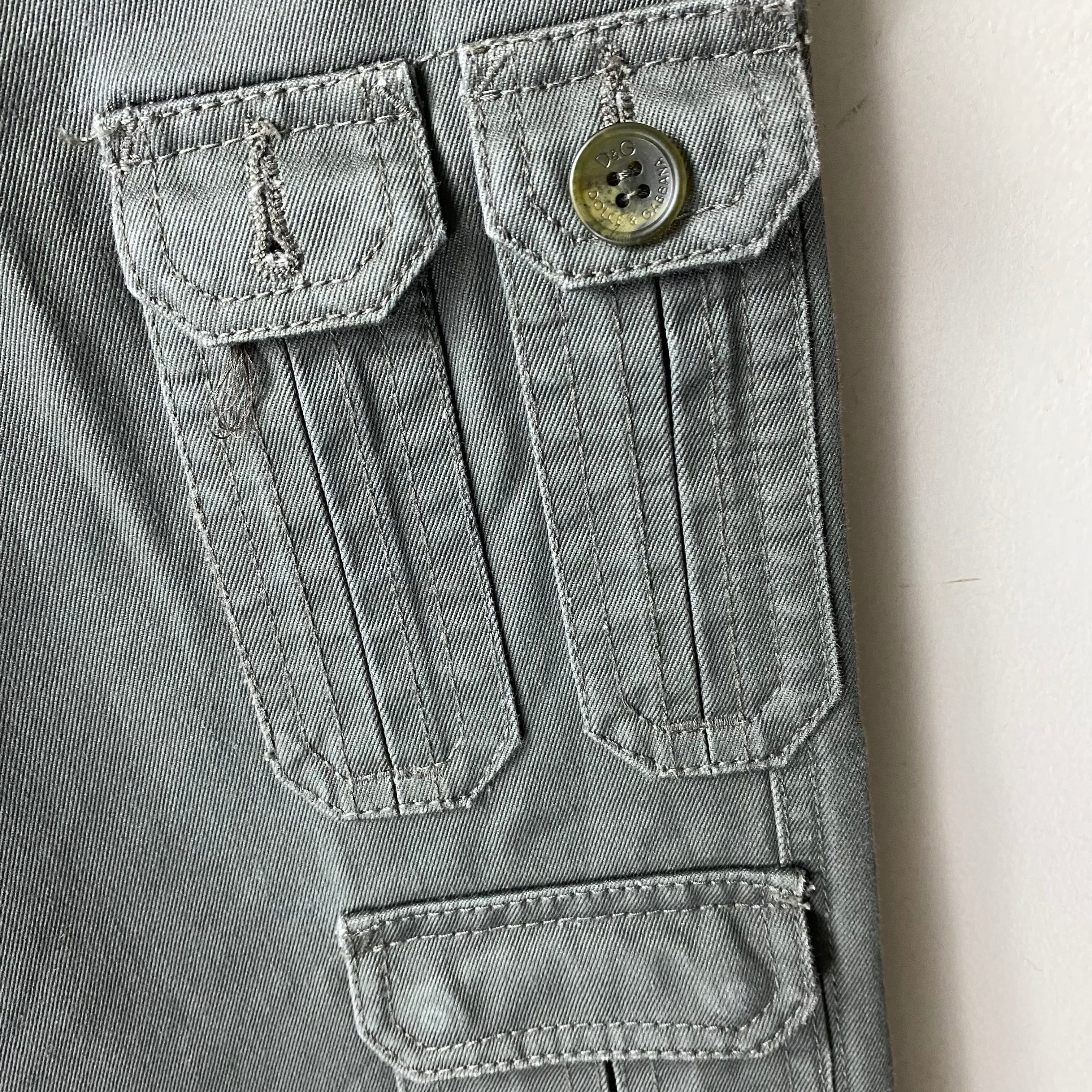 D&G multi-pockets cargo pants | NOIR ONLINE