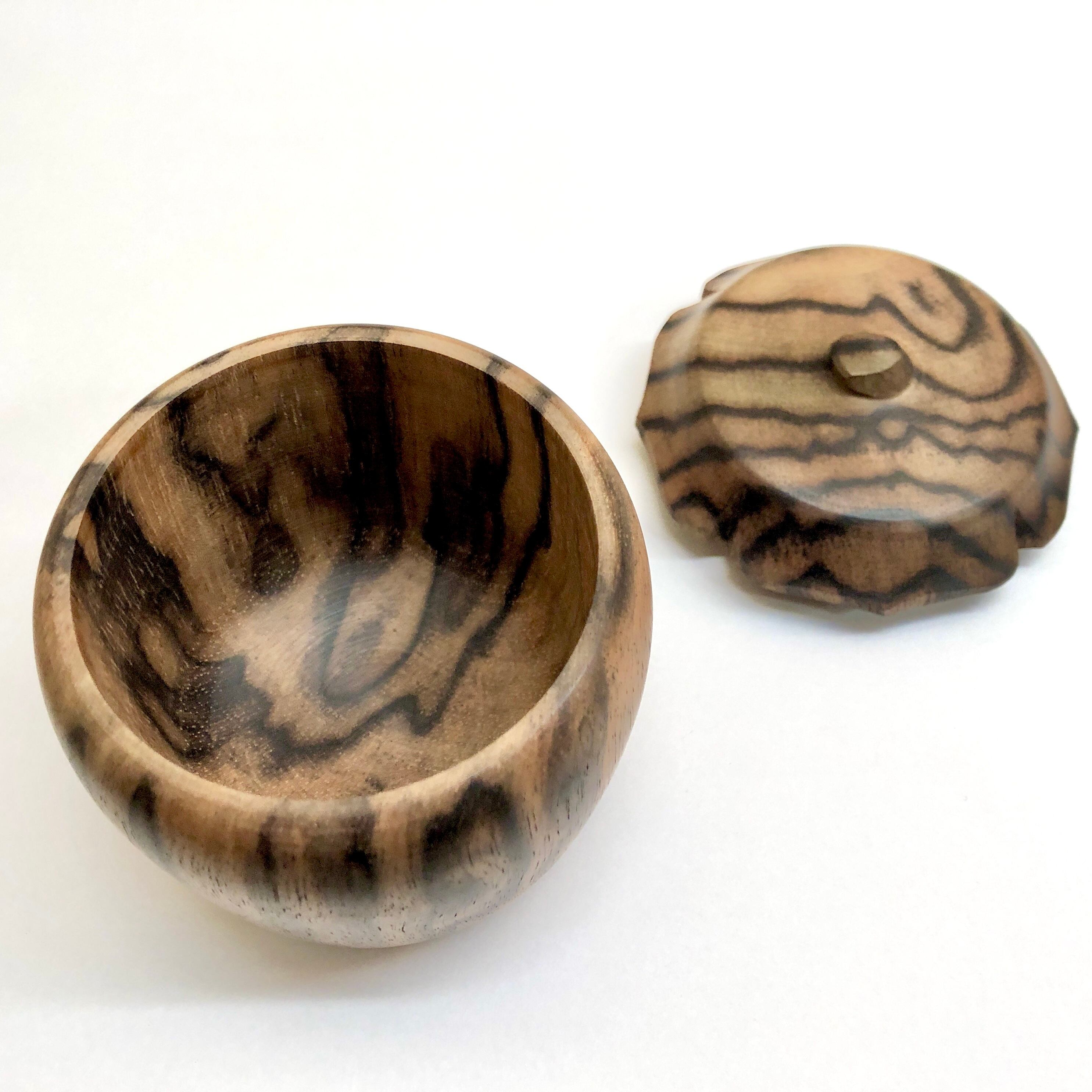 黒柿 茶入 ※石川県産材使用 | 吉村唐木店 WEBSHOP