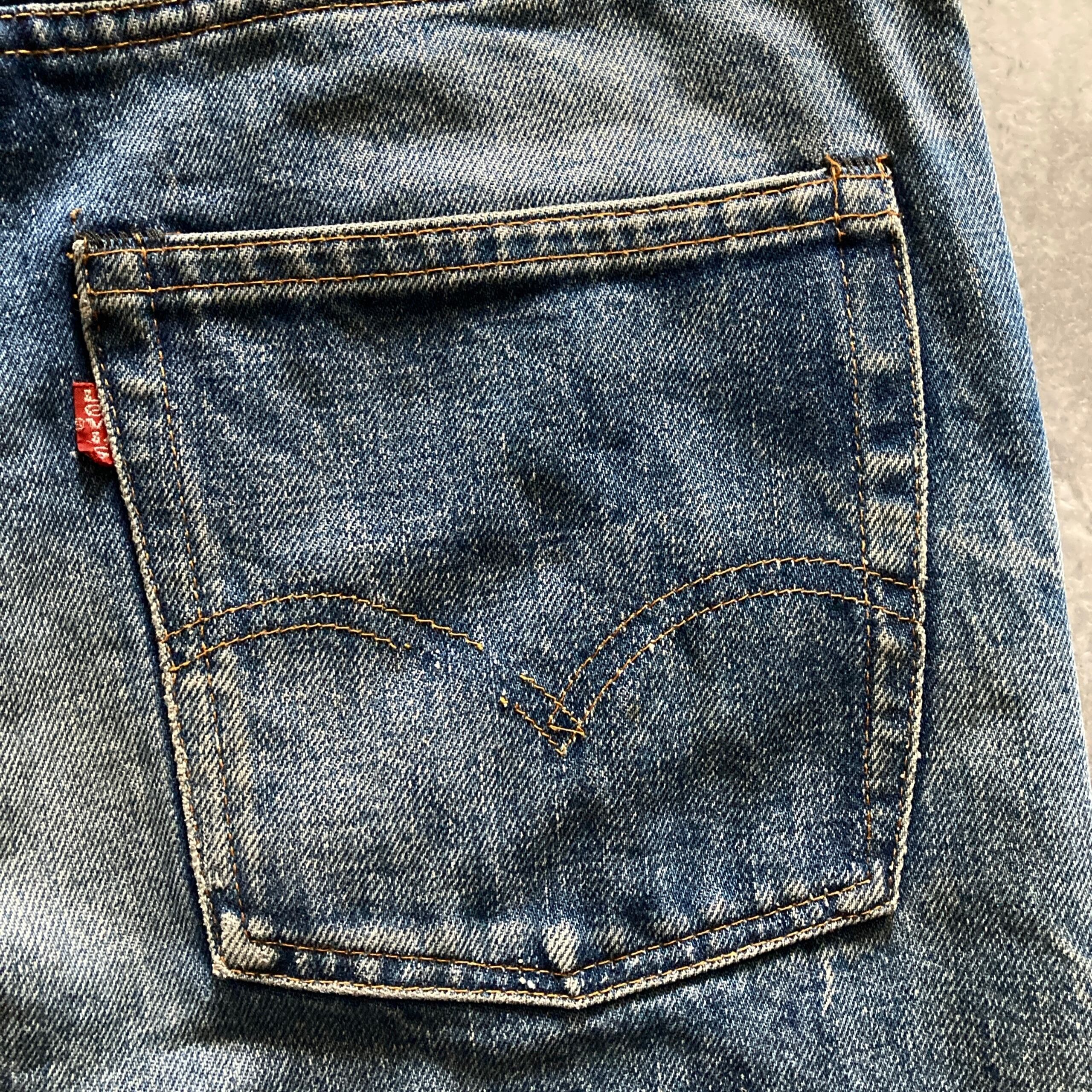 70's 66後期】US.Levis 505 リーバイス 79年製 42TALONジップ 42