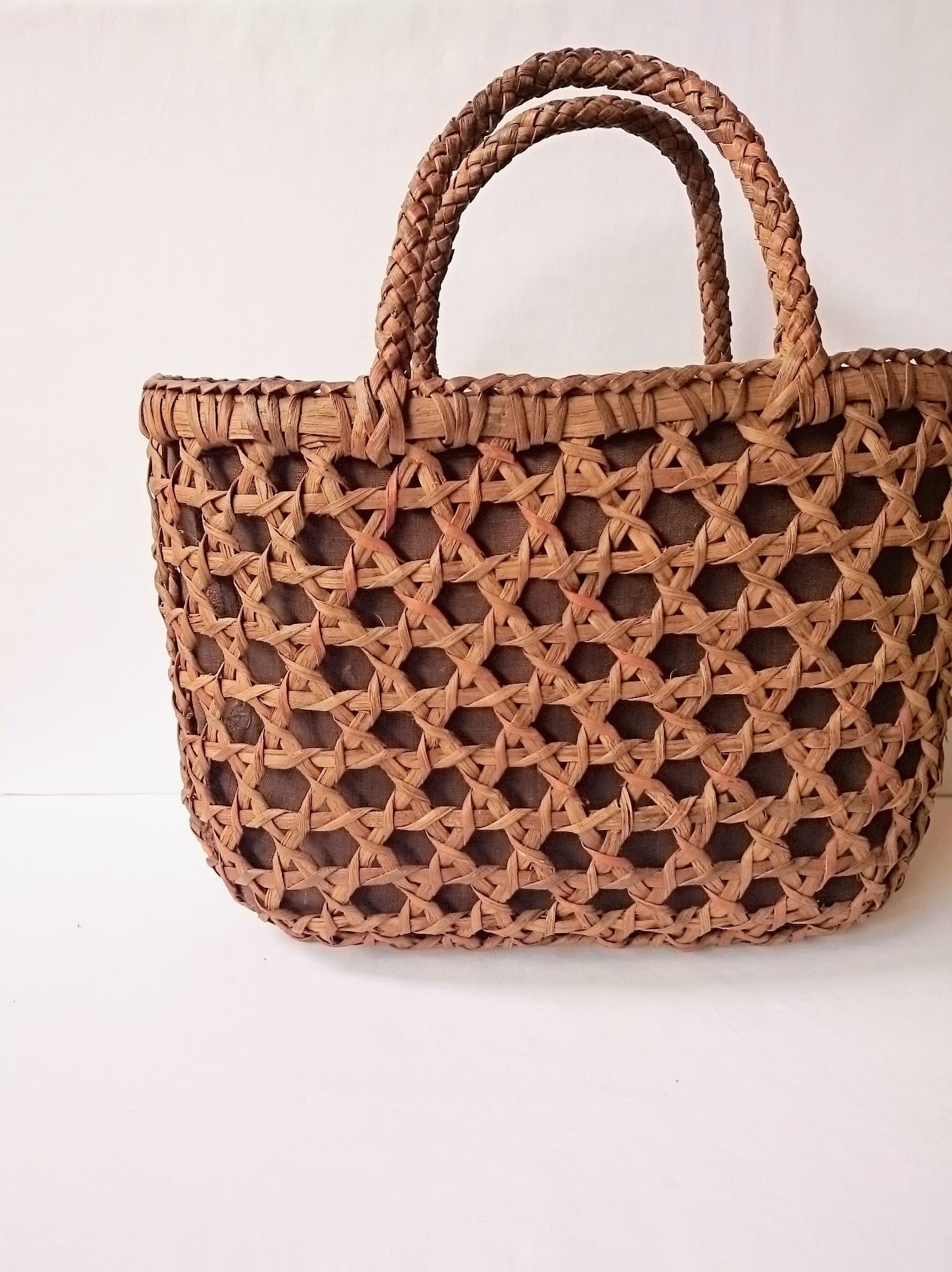 かごバッグ 山葡萄