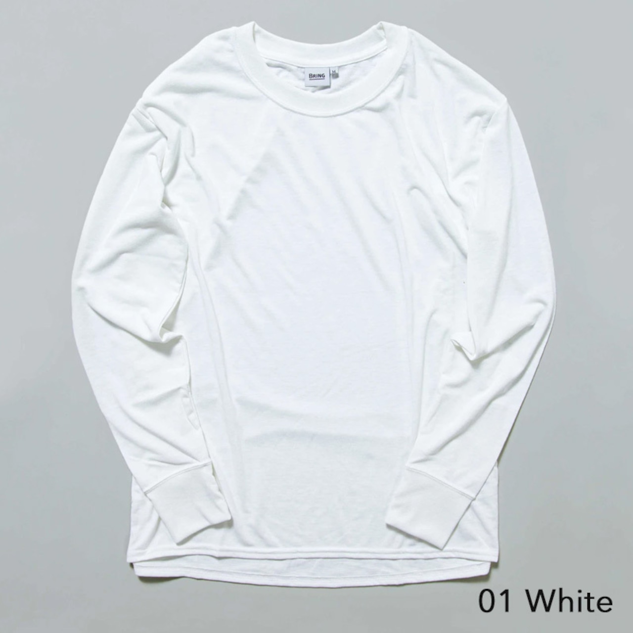 BRING(ブリング) DRYCOTTONY Long sleeve T-shirt ロングスリーブ Tシャツ 長袖 ロンT ユニセックス アウトドア 用品 キャンプ グッズ