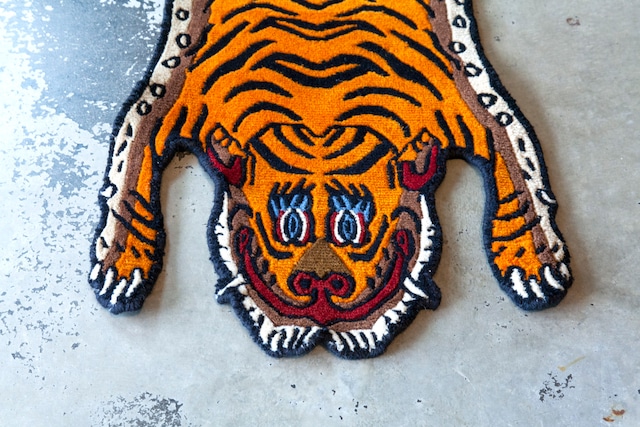 Tibetan Tiger Rug 《XSサイズ•ウール015》チベタンタイガーラグ