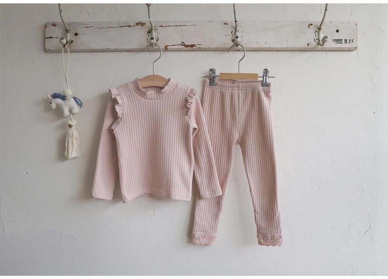 韓国子供服 / 26winter / puella FLO / レモンドT / キッズ / 冬服 *90~140*