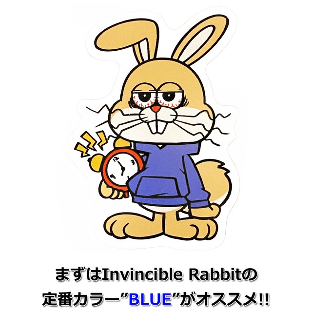 インビンシブルラビット TM 屋外対応 塩ビグロス ステッカー irsc-001 | INRABI