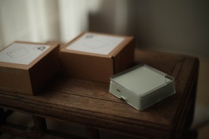 電子はかり（ミント色）・タイマー機能付き・typec