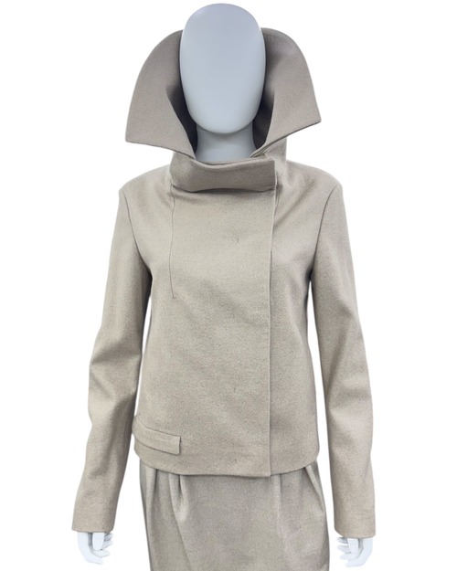 AW2008 JIL SANDER BY RAF SIMONS BIG COLLAR JACKET