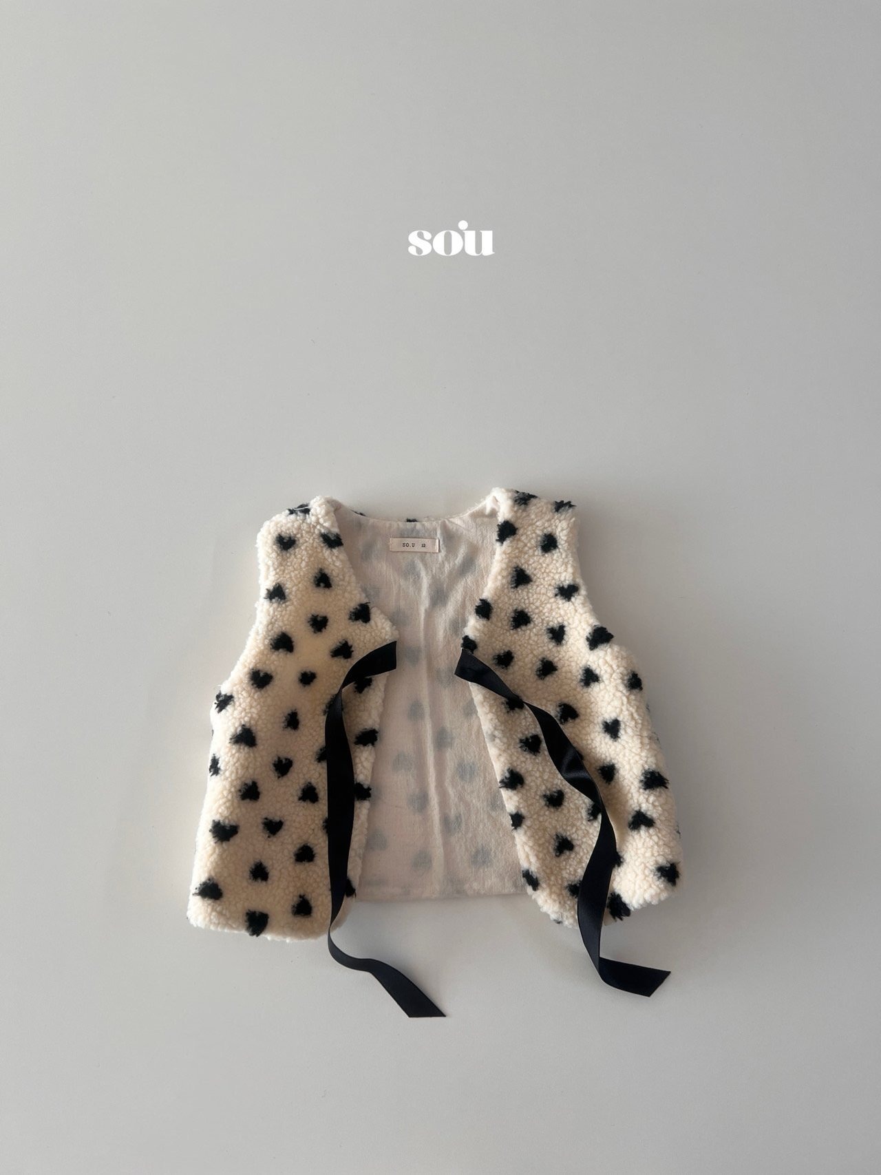 SO U［取寄］heart dumble vest 26winter