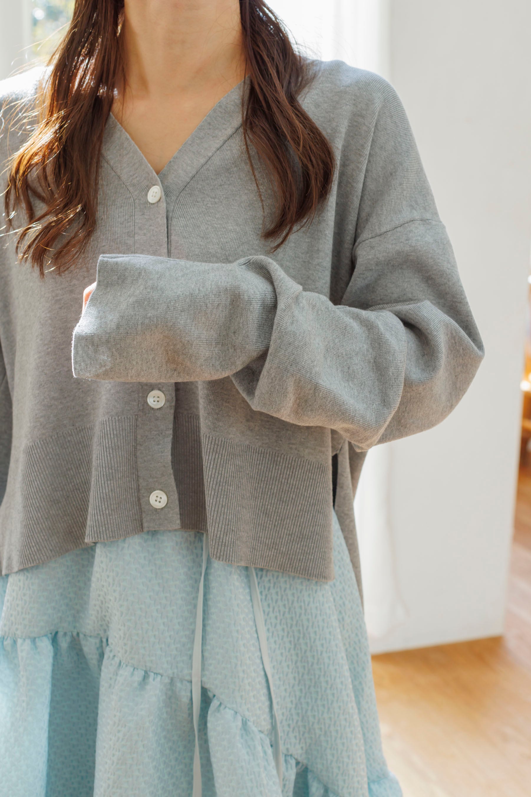再販】5/24(Fri)21:00- Summer knit cardigan 即納 | Bluelea 