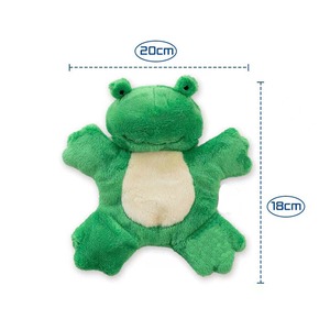 【GOODS】2種類展開フワフワ動物おやつ隠し音鳴るおもちゃ