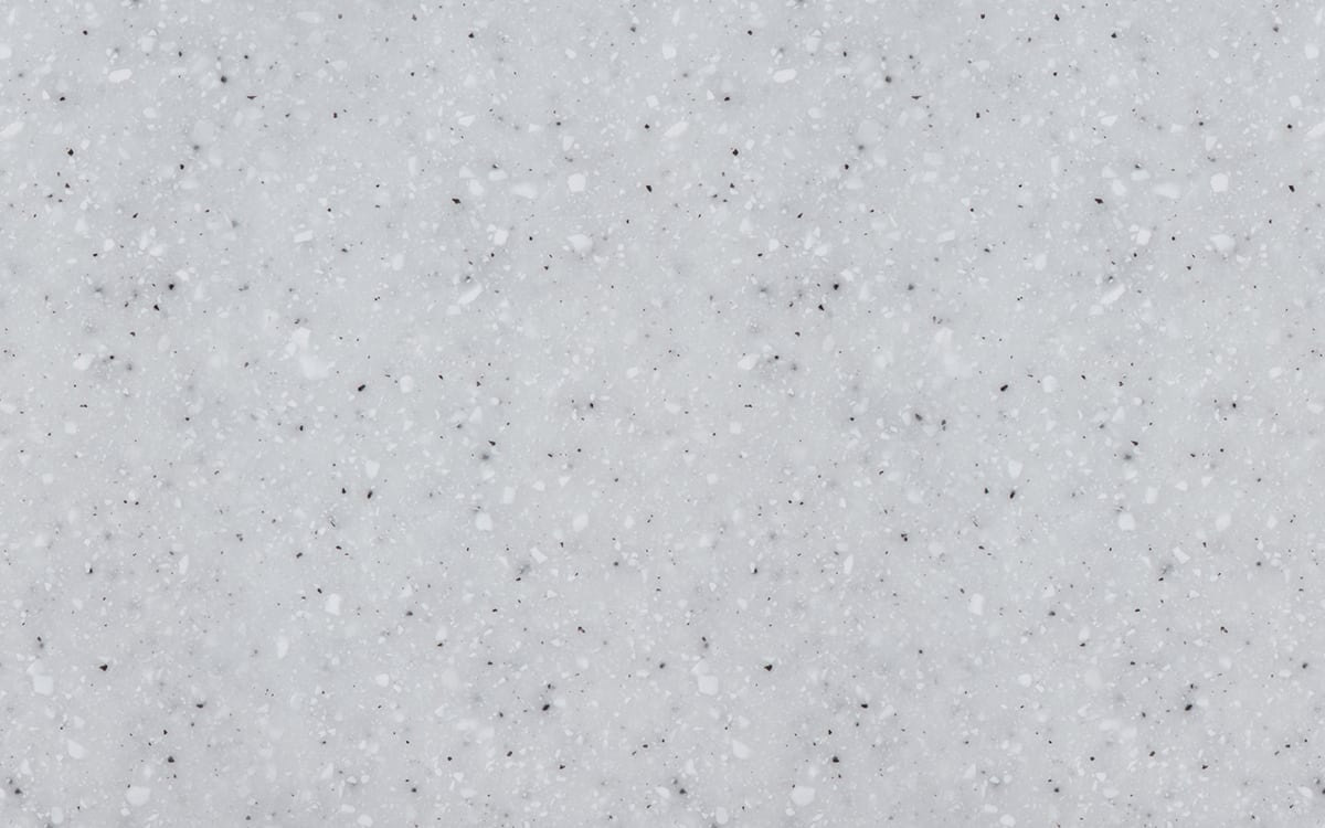 人工大理石（G色）のカットサンプル グレイニーグレー 200×100mm