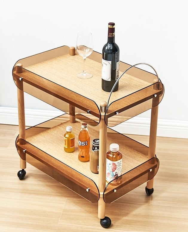 キッチン ワゴン 北欧 キャスター 付き スリム ダイニング フード