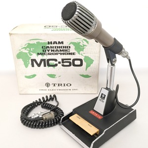 TRIO・MC-50・スタンドマイク・アマチュア無線・ジャンク・No.230702-01・梱包サイズ60