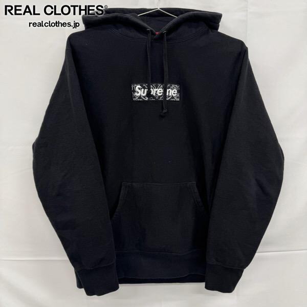 Supreme/シュプリーム【19AW】Bandana Box Logo Hooded Sweatshirt
