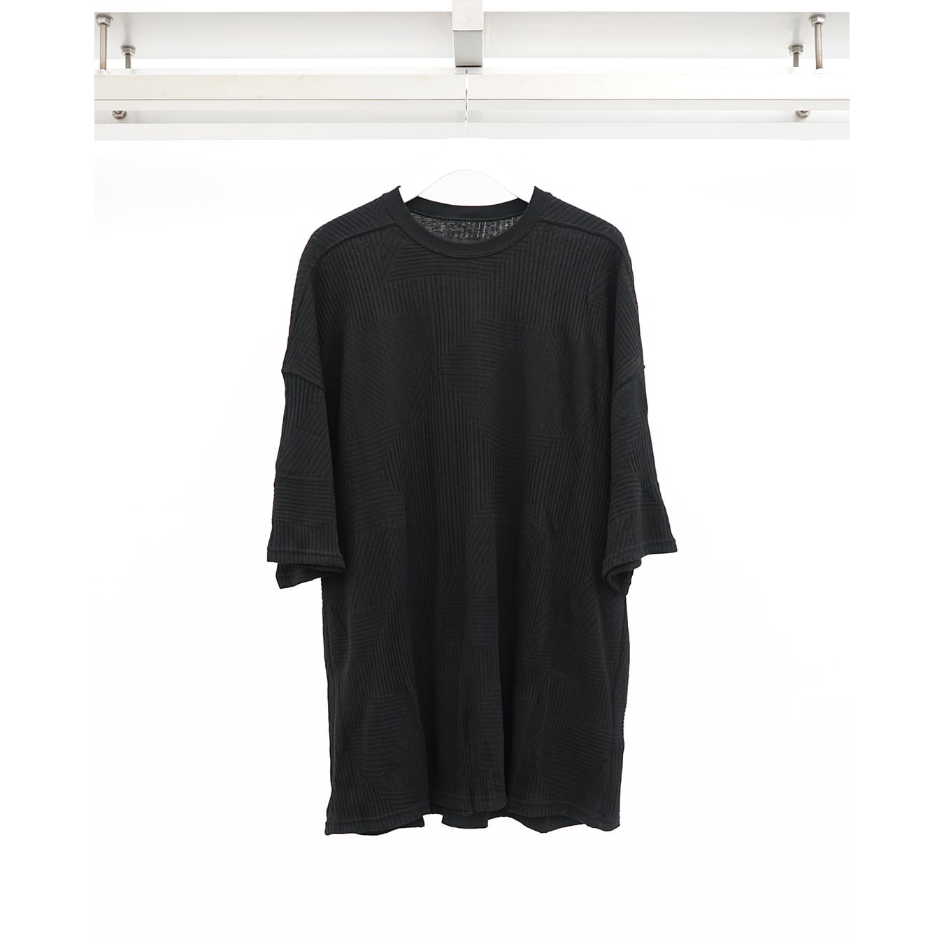 【美品】  A.F ARTEFACT / エーエフアーティファクト | MODUROY KNIT TOPS / ビッグシルエット ニット プルオーバー | 2 | ALL KH | メンズ A.F ARTEFACT] (エーエフアーティファクト) ag-13070-3 Jumbo Tee