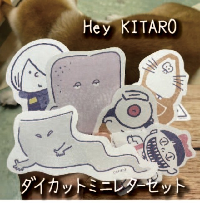 Hey,KITARO　ダイカットミニレター