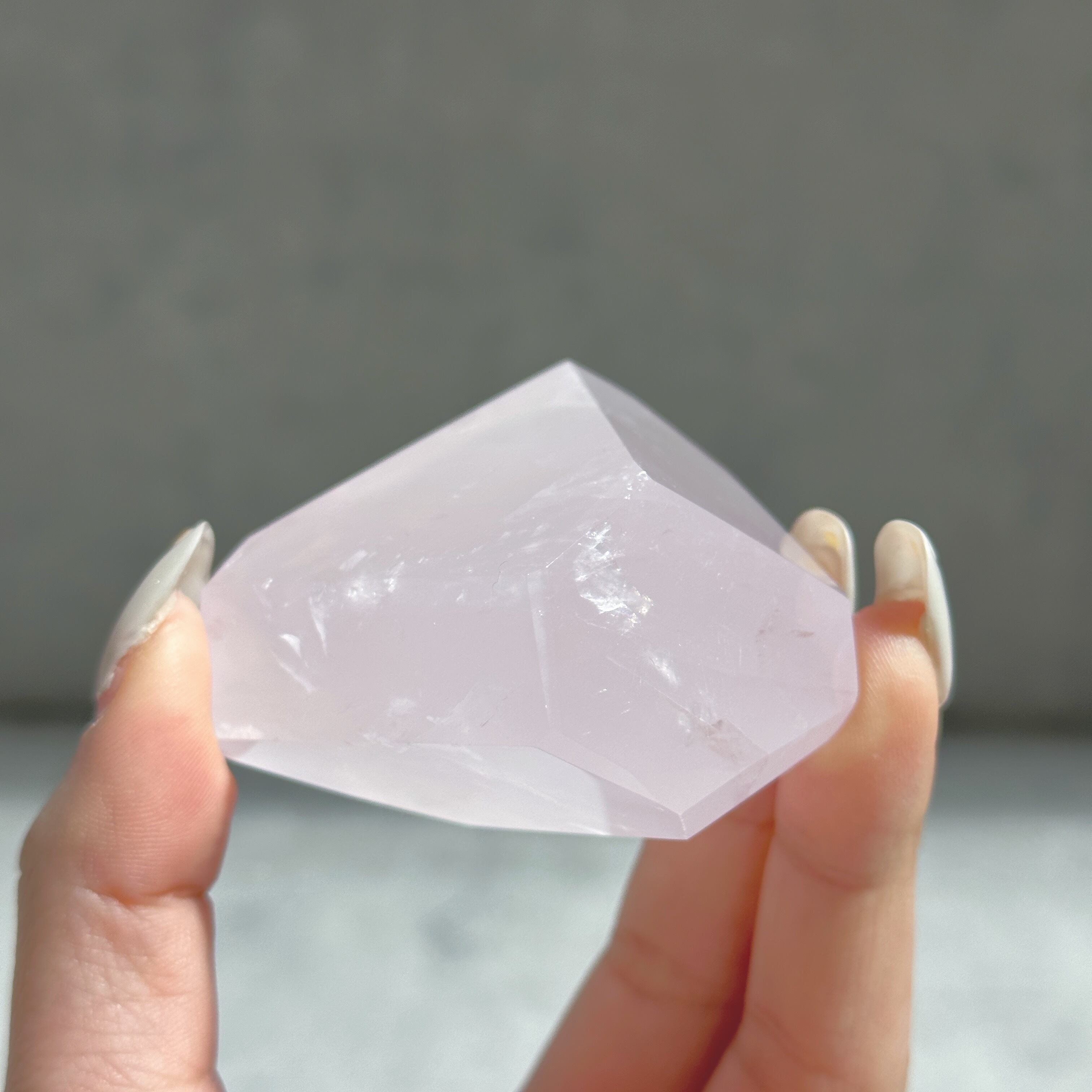 ブラジル産ローズクォーツ フリーフォーム06◇ Rose Quartz ◇天然石