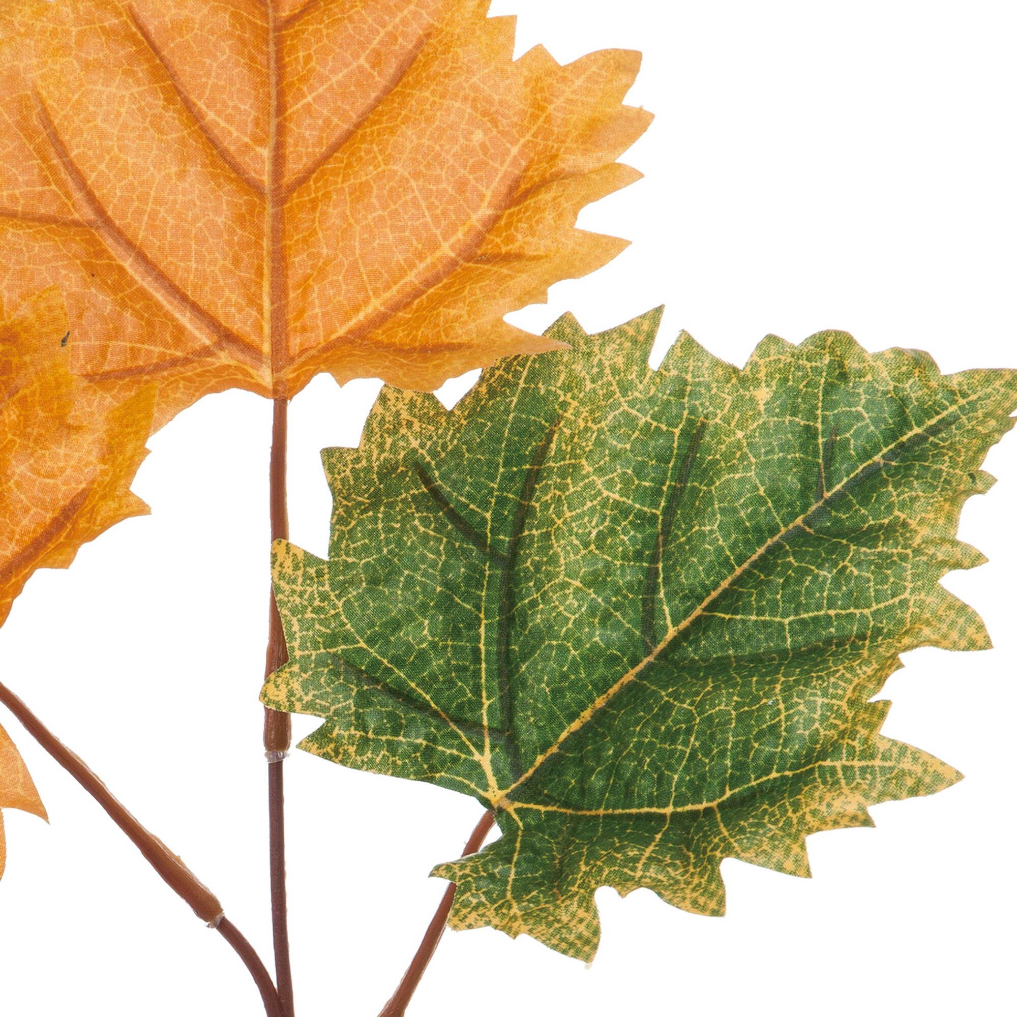 ジャンボメープルリーフ　　FS-9957Y/G　4961823643026　造花（アーティフィシャルフラワー） > シーズン造花