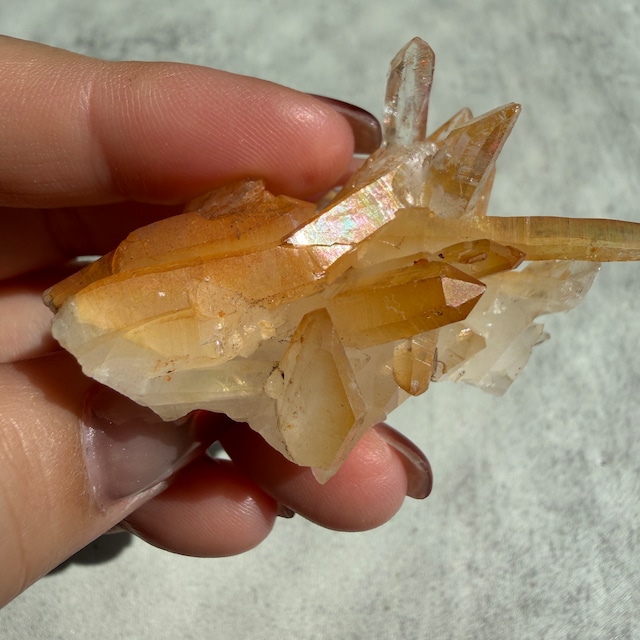 ネパール・ダーディン産 ヒマラヤ水晶 ゴールデンヒーラー クラスター No.14