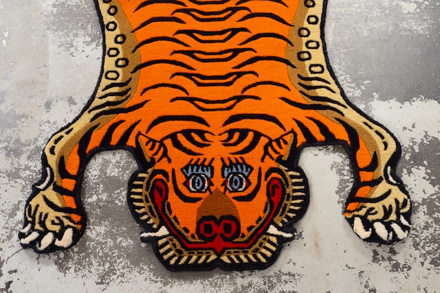 Tibetan Tiger Rug 《Sサイズ•ウール377》チベタンタイガーラグ