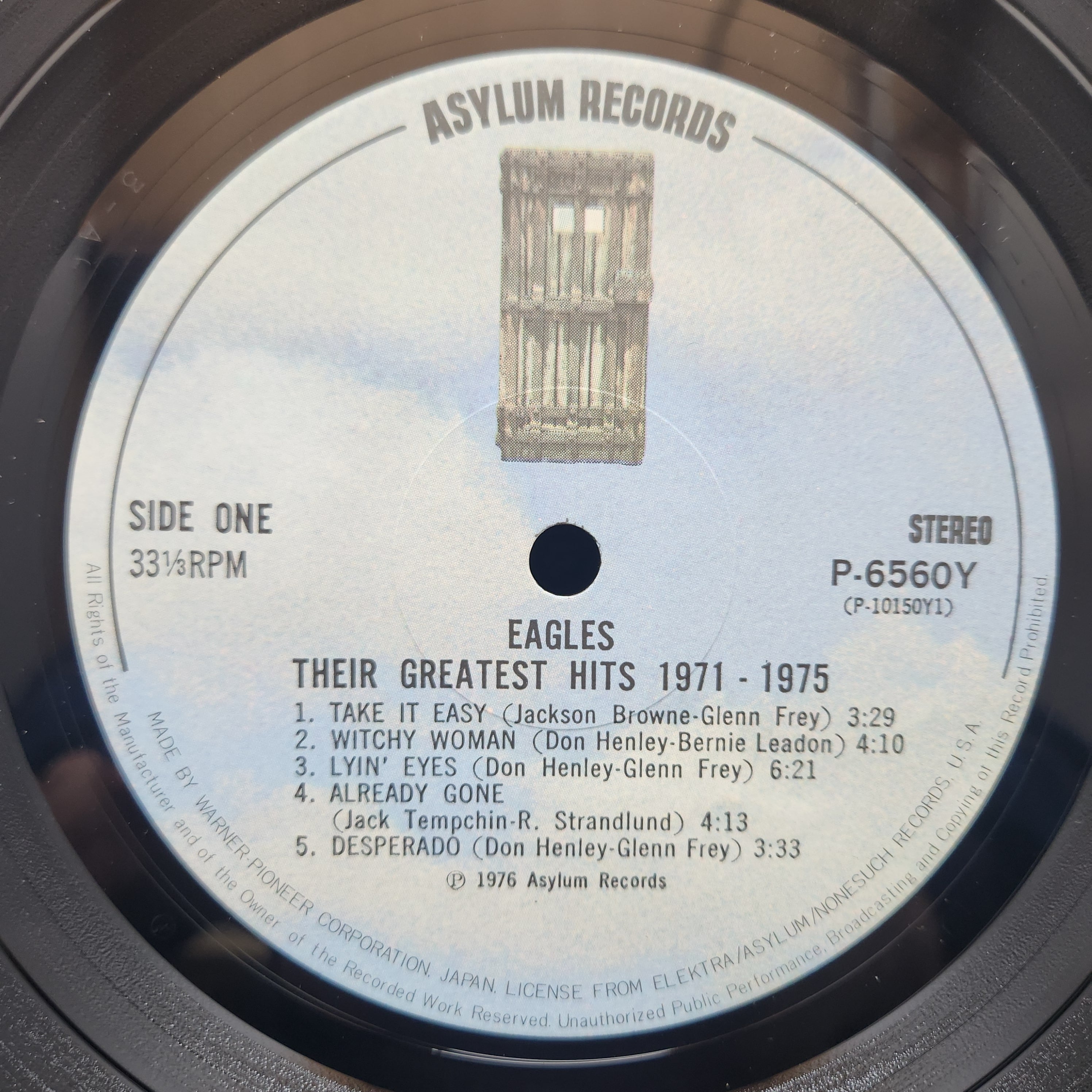 Eagles / Their Greatest Hits 1971-1975 [P-6560Y] - 画像3