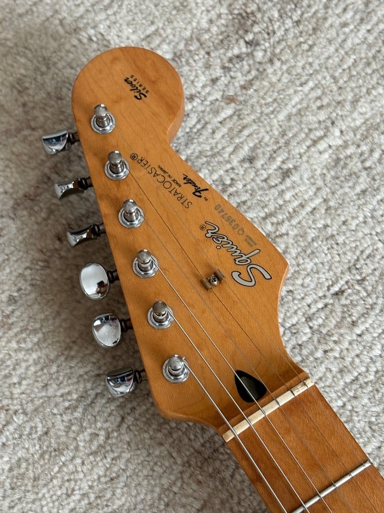 美品　国産フジゲン製　squierストラトキャスター　sst-33 silver Squier by Fender SST-33 フジゲン製（中古）【楽器検索デジマート】