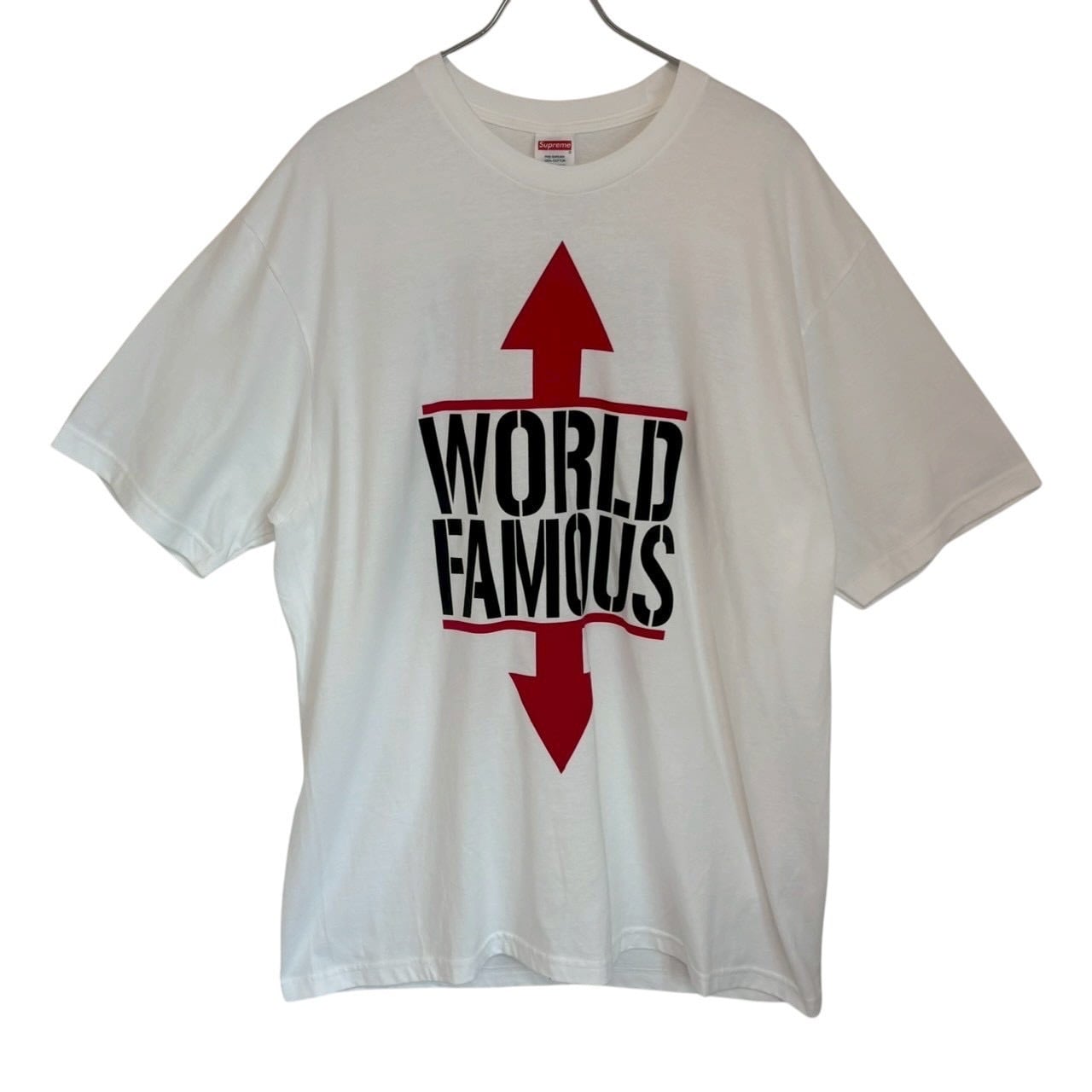 supreme シュプリーム Tシャツ XL センターロゴ バックロゴ プリント