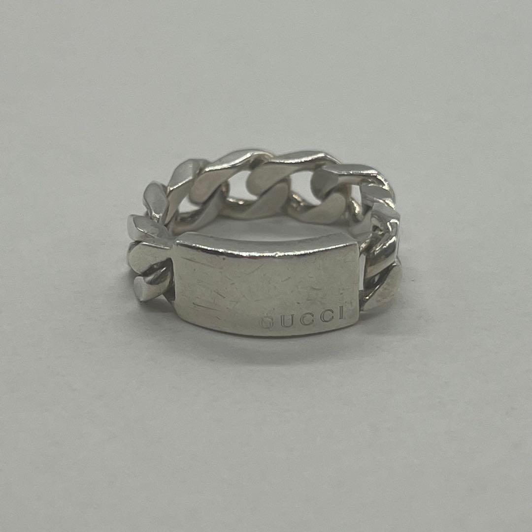 グッチ GUCCI フィガロチェーン トグル ブレスレット SV925 | Refind