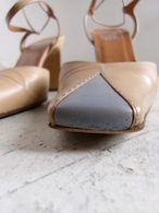 “NANCY NANCY” lather mules Made in Italy | レザーハイヒールミュール メイドインイタリア